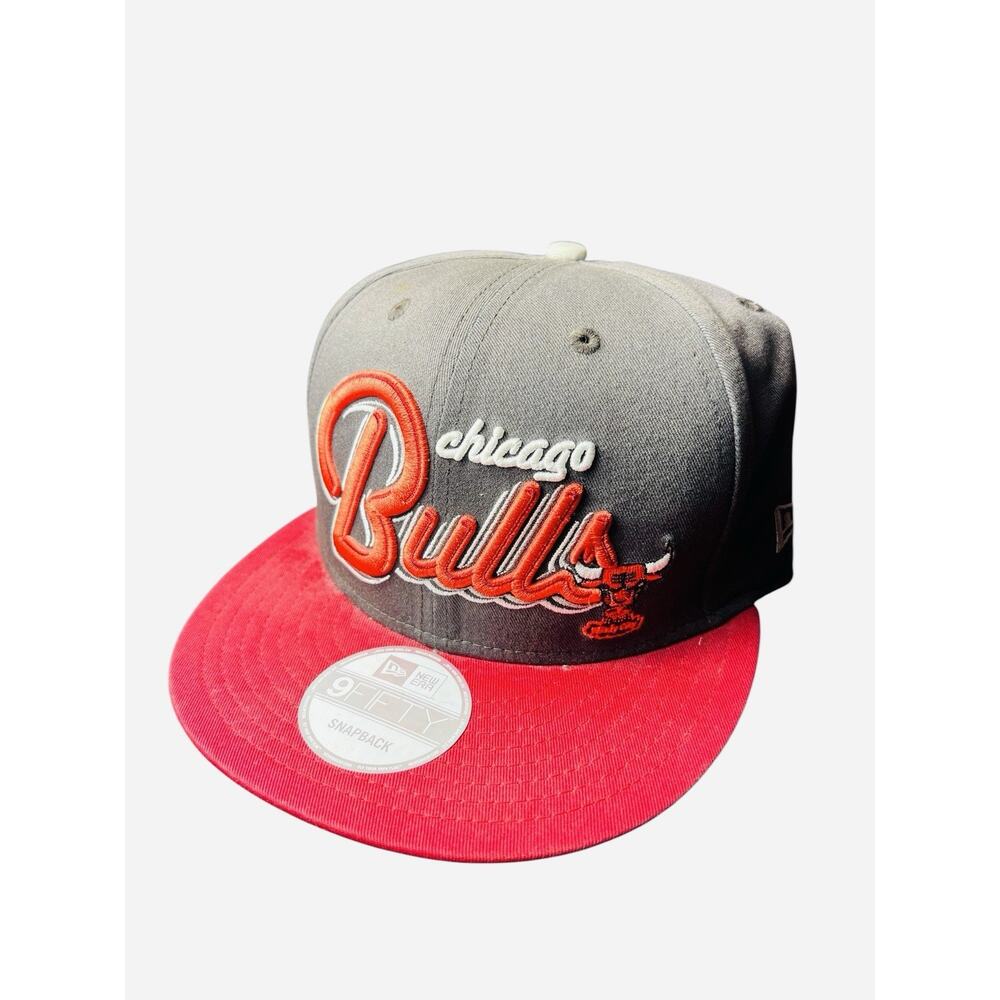 Chicago Bulls Snapback NewEra Hardwood Classic Black & Red Hat 9fifty‎